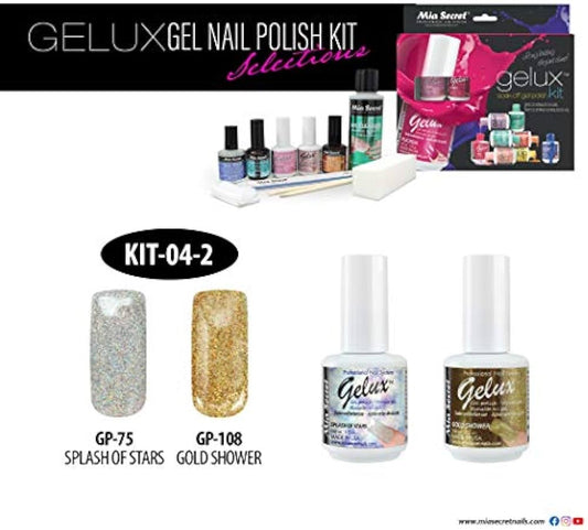MIA SECRET GELUX SOAK OFF GEL POLISH KIT