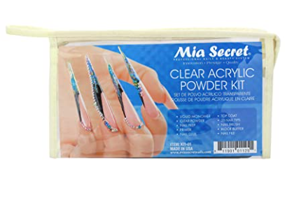CLEAR ACRYLIC POWDER KIT para comenzar