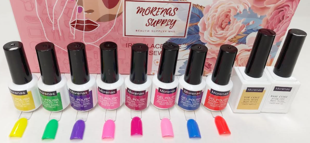 IRREPLACEBALE HOUSE WIFE UV/LED NAIL POLISH SET ESMALTE EN GEL