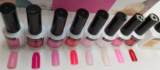 SWEET ROMANCE IN THE RAIN UV/LED NAIL POLISH SET ESMALTE EN GEL