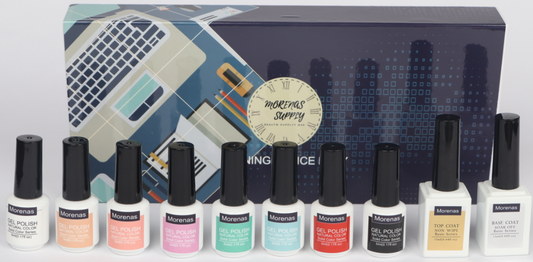 SHINNING OFFICE LADY UV/LED NAIL POLISH SET ESMALTE EN GEL