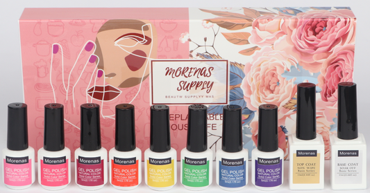 IRREPLACEBALE HOUSE WIFE UV/LED NAIL POLISH SET ESMALTE EN GEL