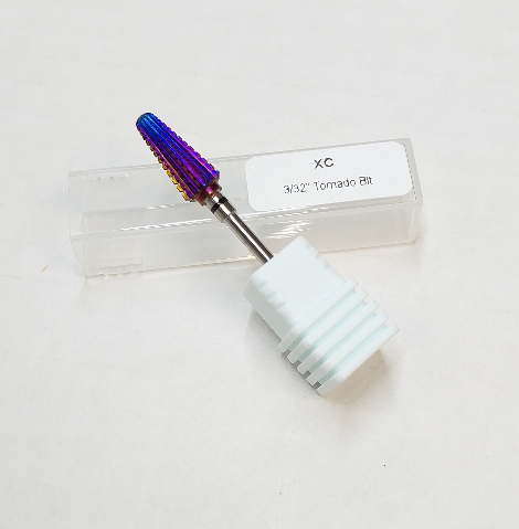 Punta 5 in 1, 3/32 Nail Drill Bit 6 in 1 for Electric Nail Drill Nail File Nail Polish and Acrylic Removal