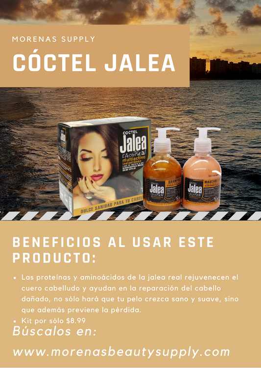 Coctel de Jalea Real Libre de SAL Y SULFATO