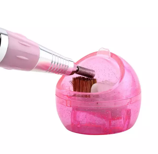 Limpiador de puntas de maquina drill Bit cleaning brush box portable