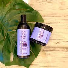 Simone Profesional Matizante con extracto de Blueberry libre de SULFATO Shampoo y Mascarilla