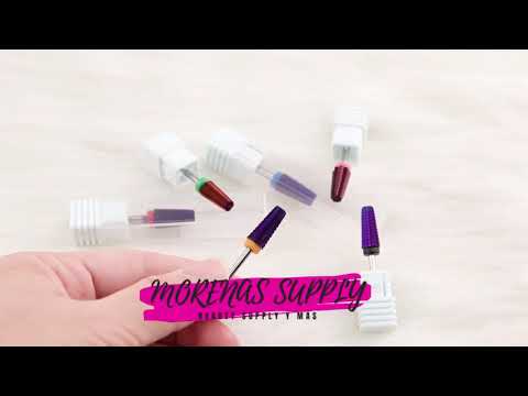 Nail Carbide 5 in 1 Bit, Nail Drill Bits Set-2 Way 3/32 Inch Size Drill Machine for Fast Remove Acrylic