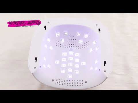 Morena's Led Lamp 72W Pro Cure Dual RED light UV lamp Led Nail Lamp Rechargeable