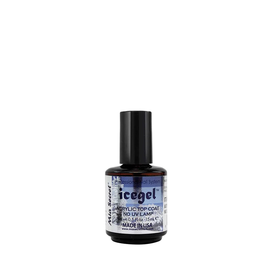 ICE GEL TOP COAT SIN NECESIDAD DE LAMPARA