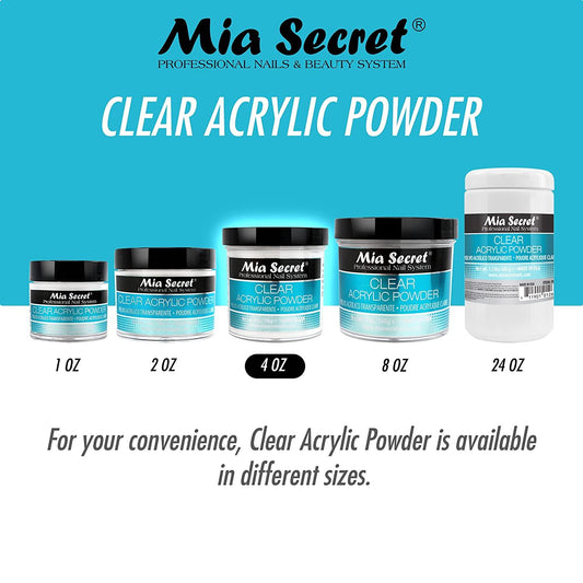 Acrílico Clear Mia Secret (Polimero)