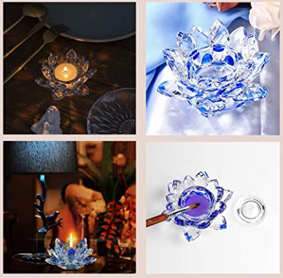 Dappen dish de alta gama en forma de Flor de Lotus