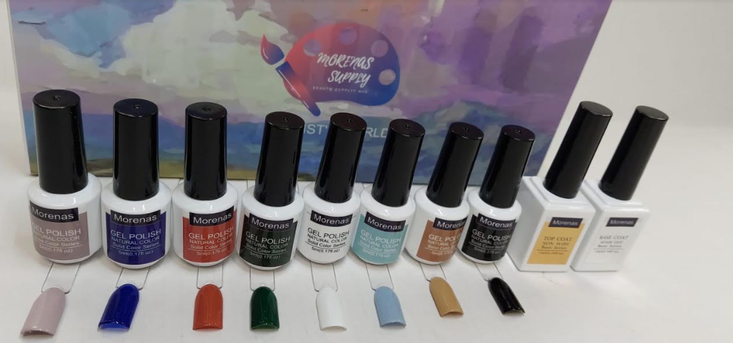 COLECCION ARTIST WORLD UV/LED NAIL POLISH SET ESMALTE EN GEL