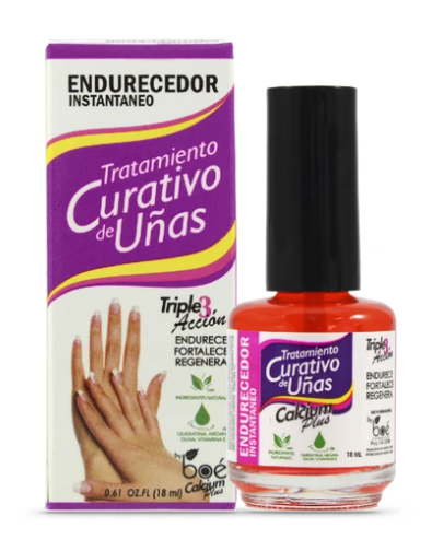 Curativo De Uñas BOE Triple Action Nail Treatment 18ml