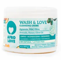 Afro Love Libre de Sal, Prabenos , Siliconas y Aceites Minerales Kit de 5 Productos